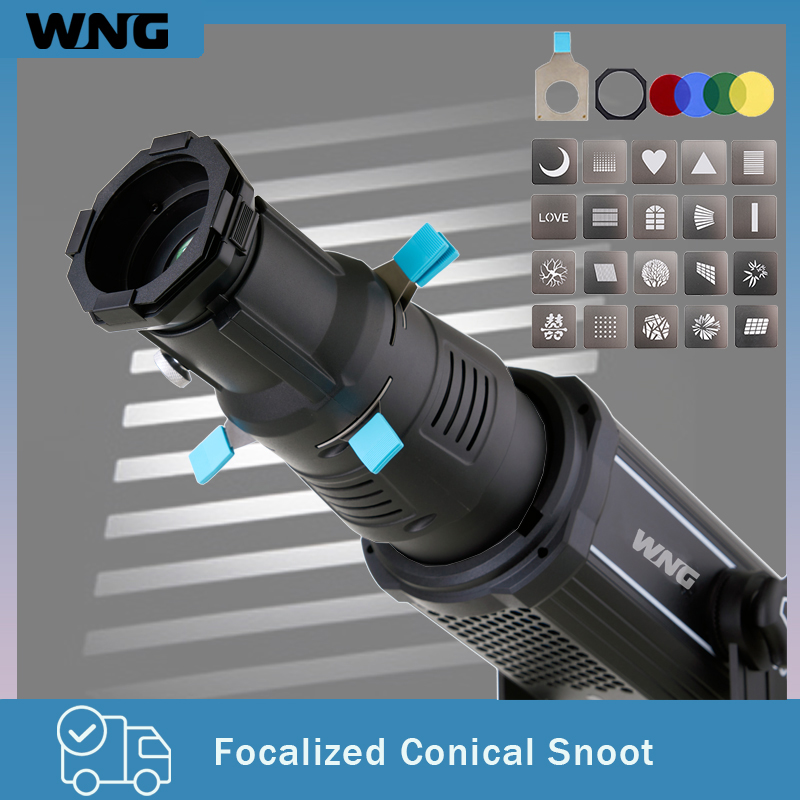Beauty Dish Softbox - Snoot di Proiezione con Attacco Bowens,