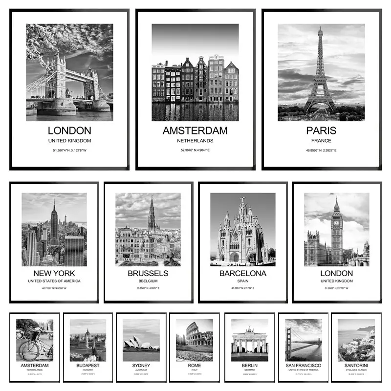 Photography New York - Poster della città New York Londra