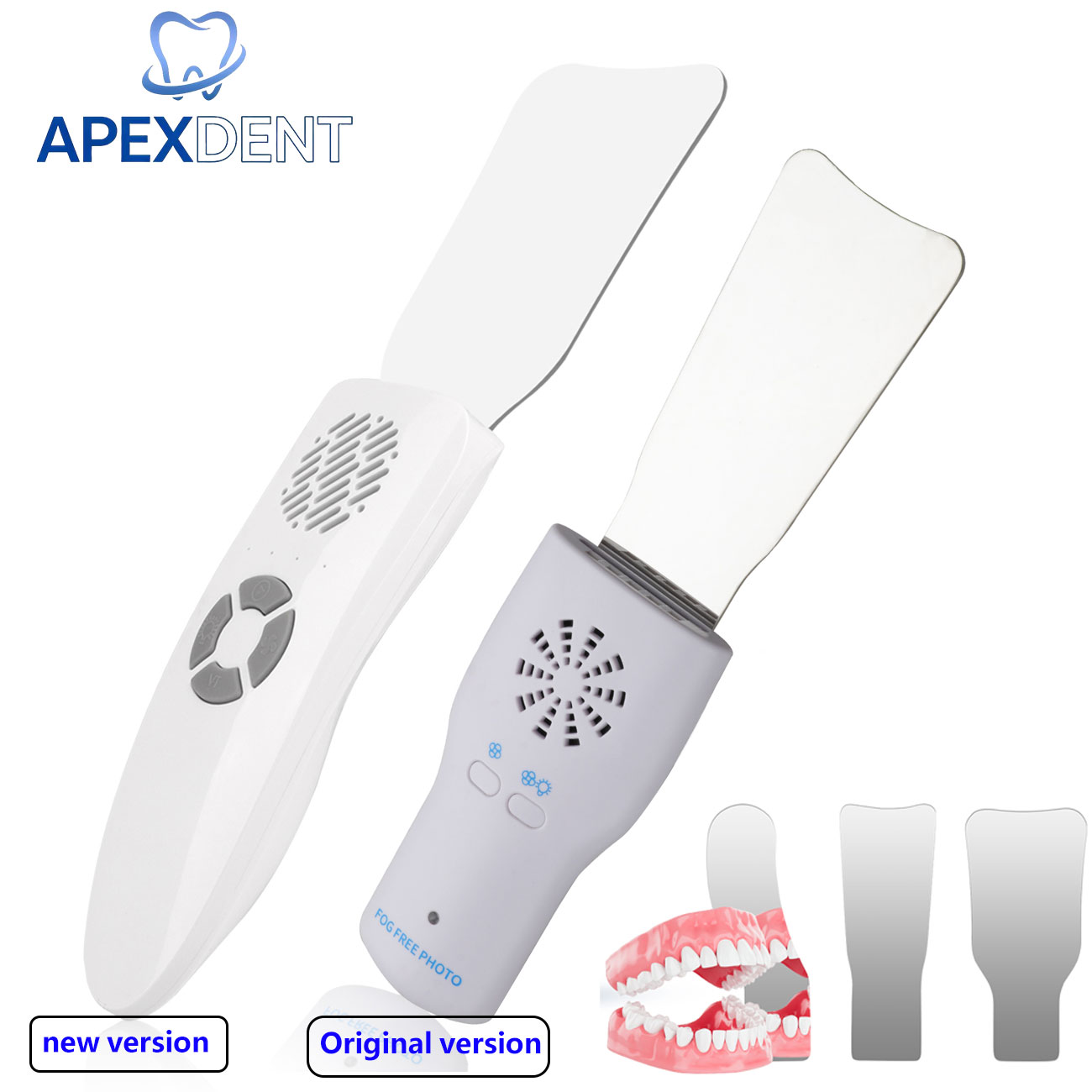 Photography Dental - Kit Specchietti Dentali Antiappannamento con Luce