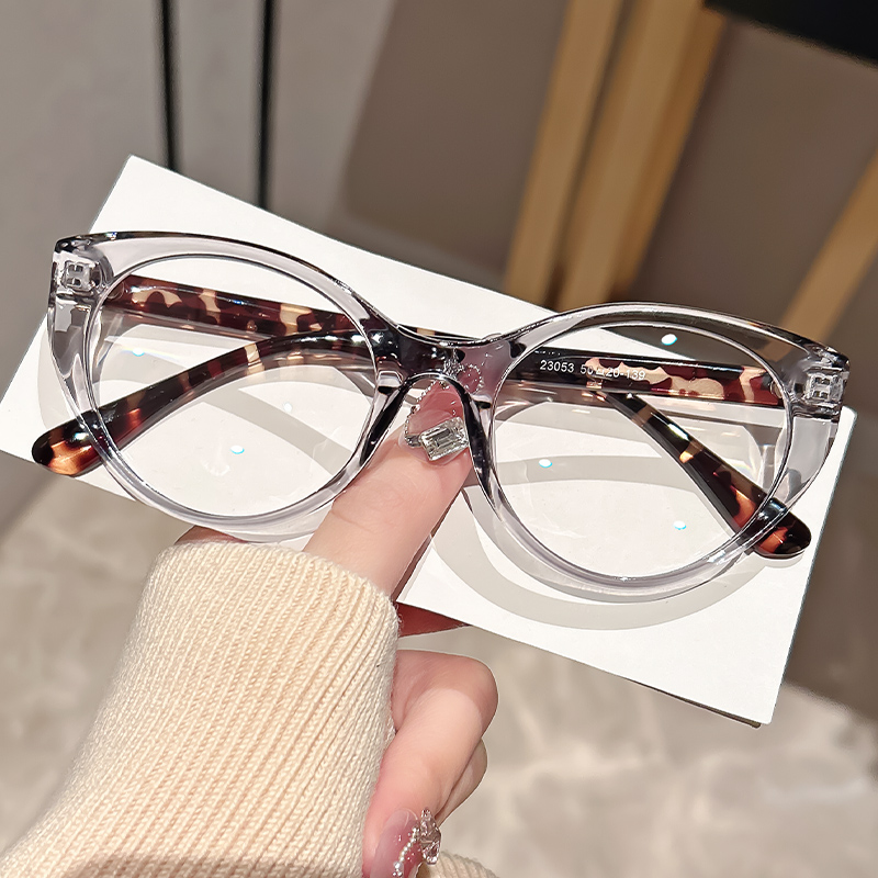 Photography Street - Occhiali anti-luce blu cat-eye con montatura