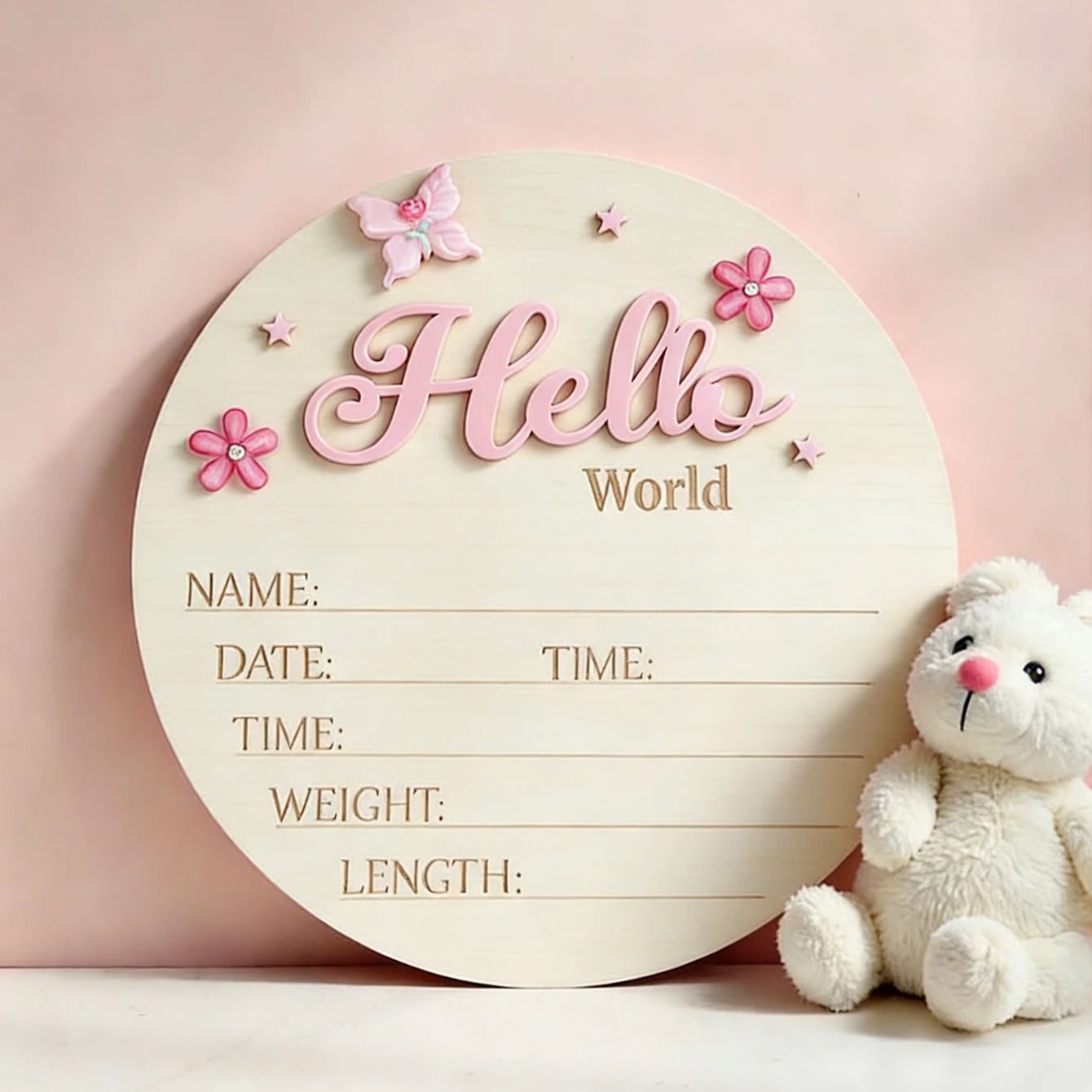 Photography Prompt - Ylsteed Farfalla rosa Hello World Nome