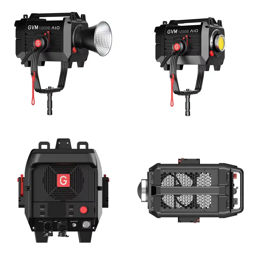Photography Videos Free - GVM SD1200B AIO 1200W Faretto LED