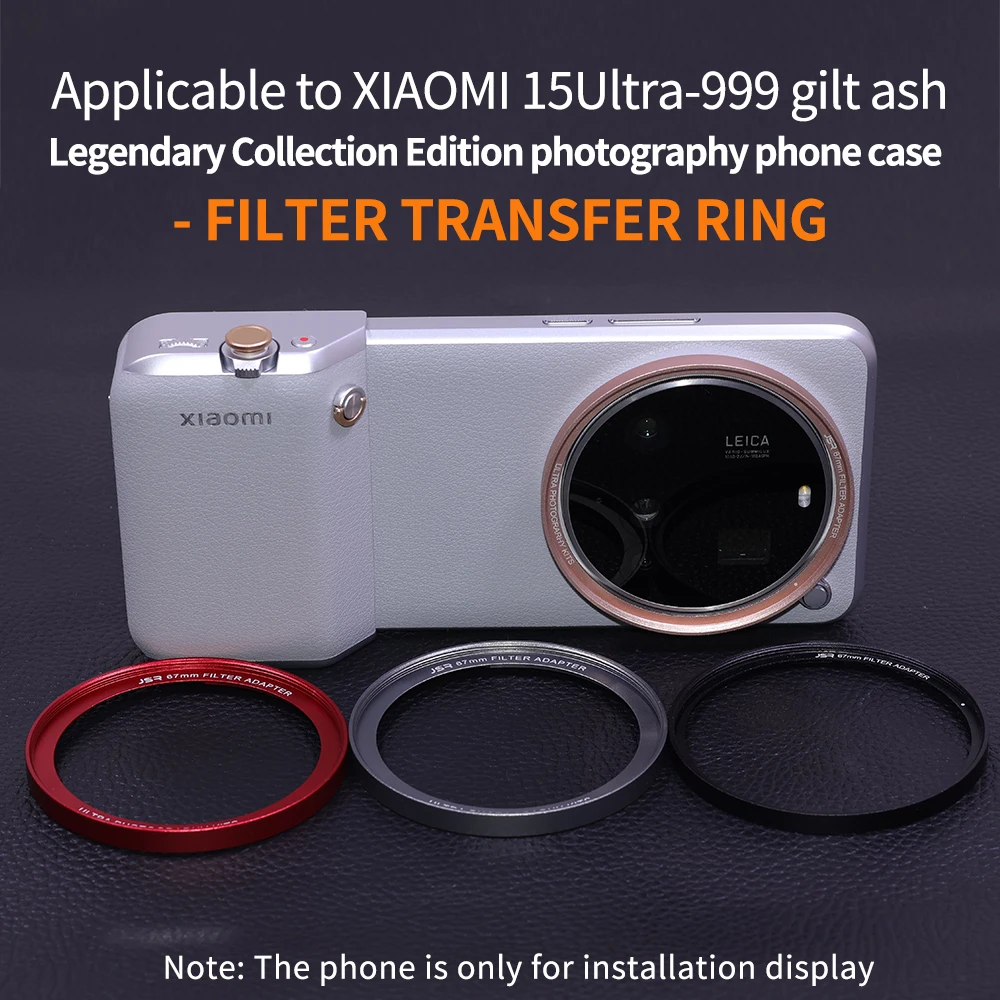 Photography Xiaomi 15 - Kit fotografico adattatore per obiettivo per
