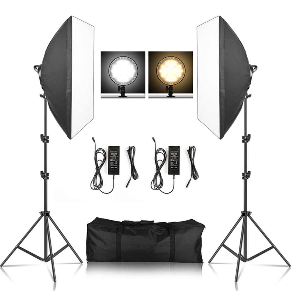 Photography Umbrella Lighting Kit - Softbox Light Kit fotografico Foto 2M