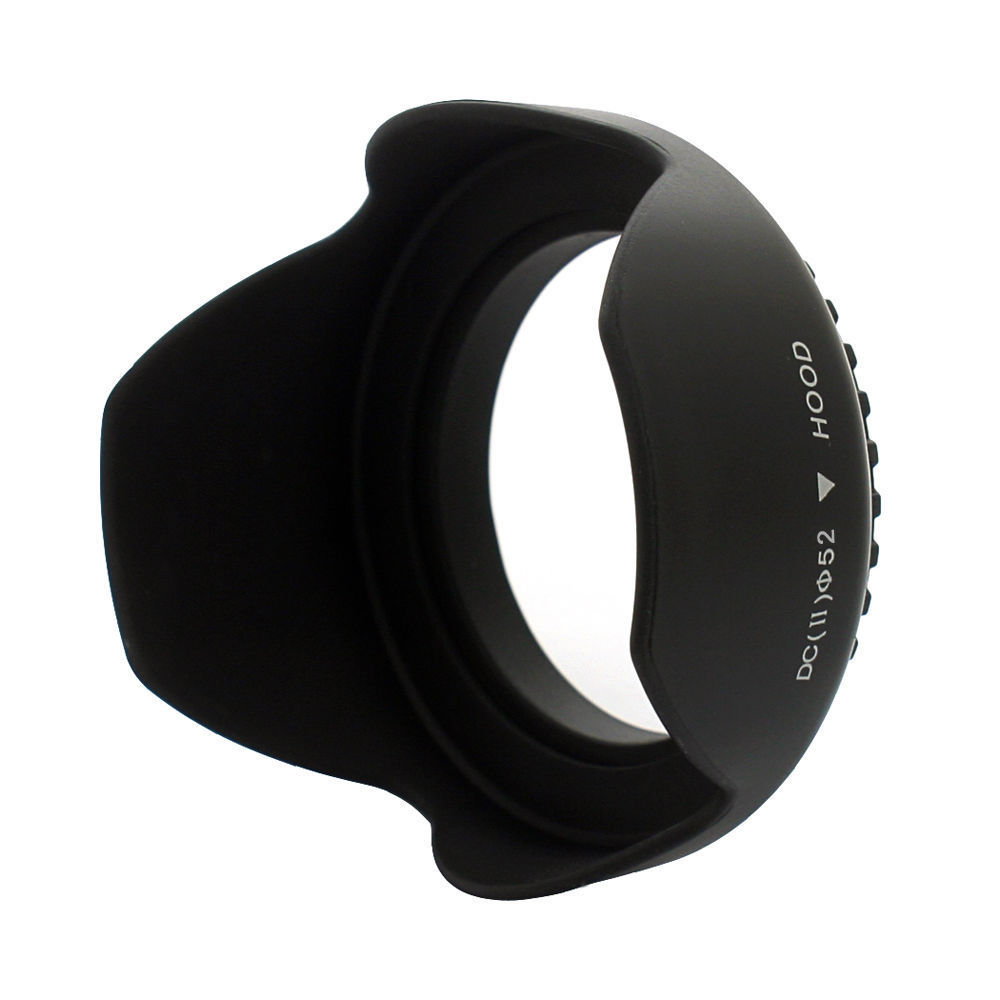 Paraluce fiore 49mm 52mm 55mm  - Lens Hood Petal recensione e prezzo