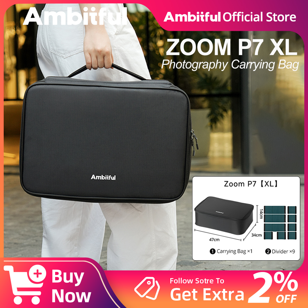 Ambitful ZOOM P7II XL Borsa da - Photography Drone recensione e prezzo