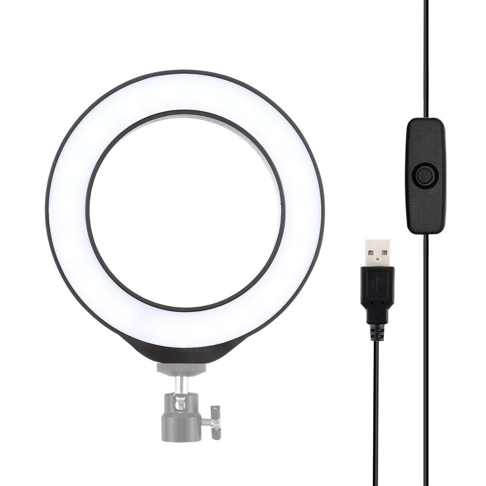 12cm Ring Light USB White Ligh - Photography Prompt recensione e prezzo
