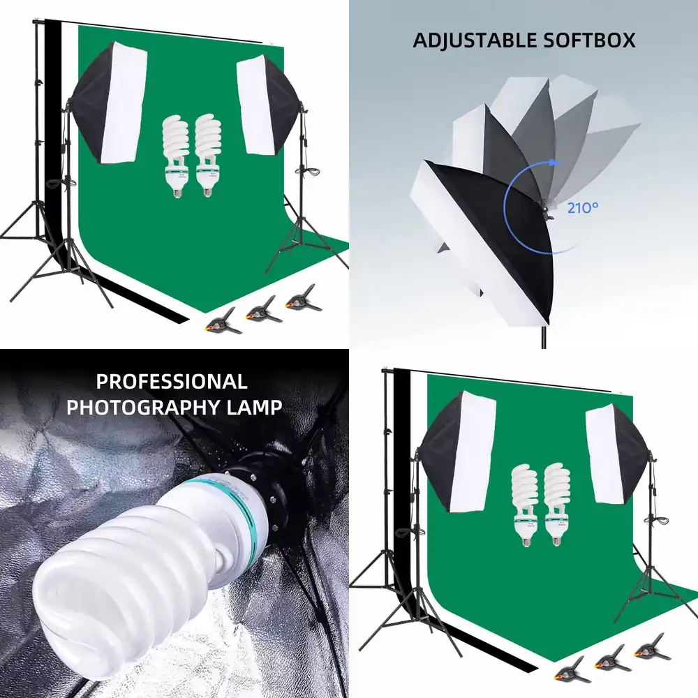 Attrezzatura per Studio Fotogr - Photography Umbrella Lighting Kit recensione e prezzo