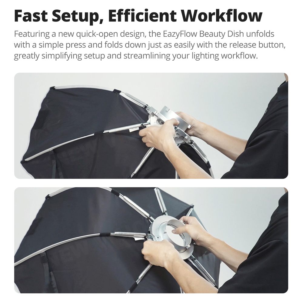 Nuovo Godox EazyFlow Beauty Di - Beauty Dish Softbox recensione e prezzo
