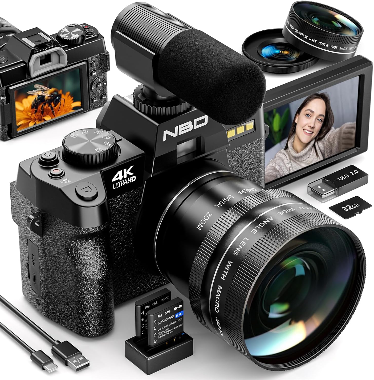Fotocamere digitali NBD 4K per - Photography Nature Images recensione e prezzo